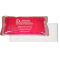 Pink Cloth-Backed, Gel Beads Cold/Hot Therapy Pack (4.5"x8")